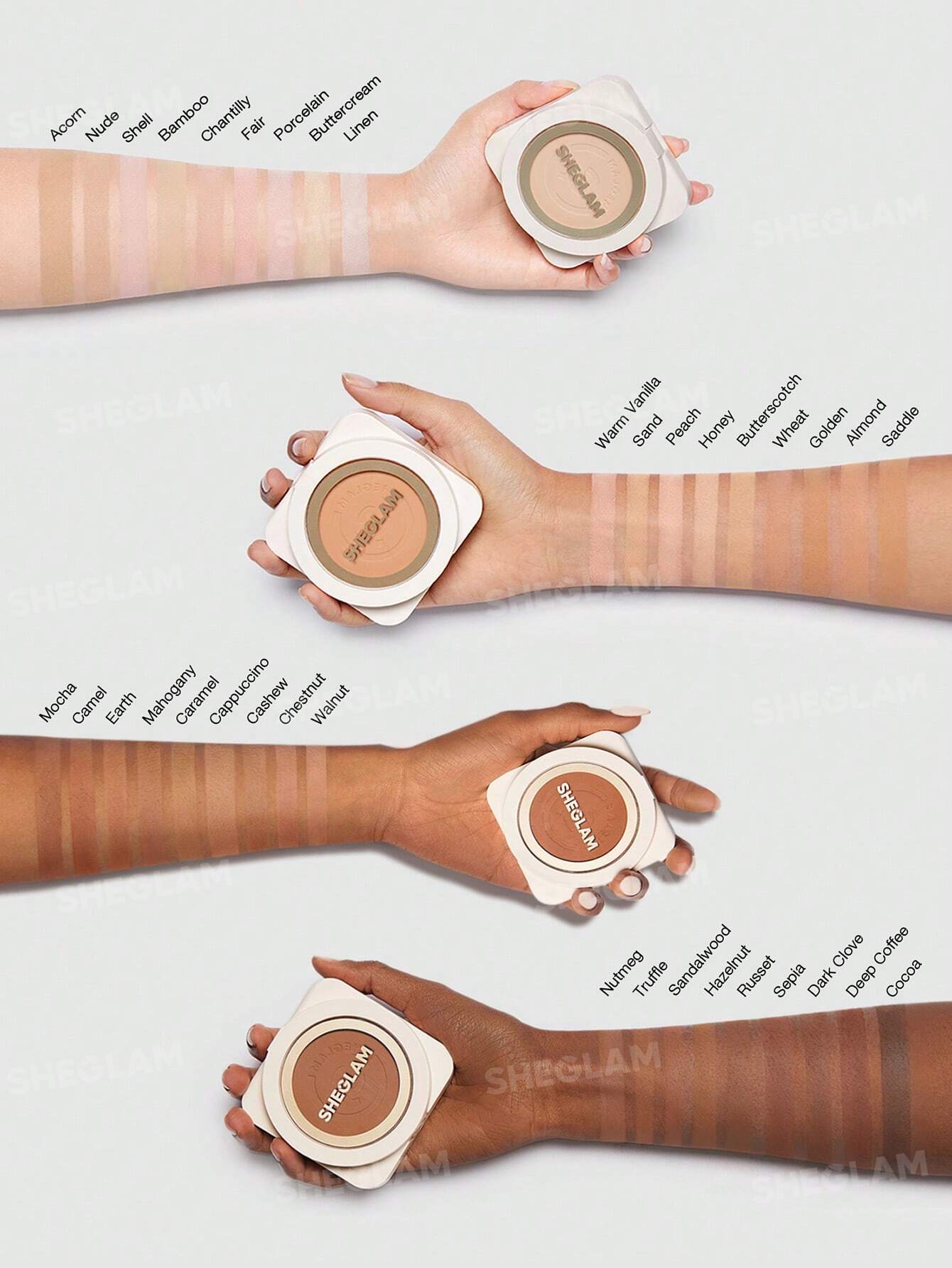 شيجلام بودرة فاونديشن سكين فوكس