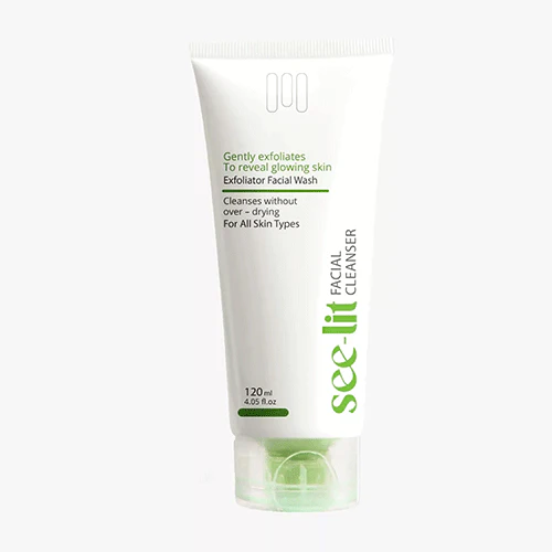 سي ليت غسول وجه مقشر 120 مل