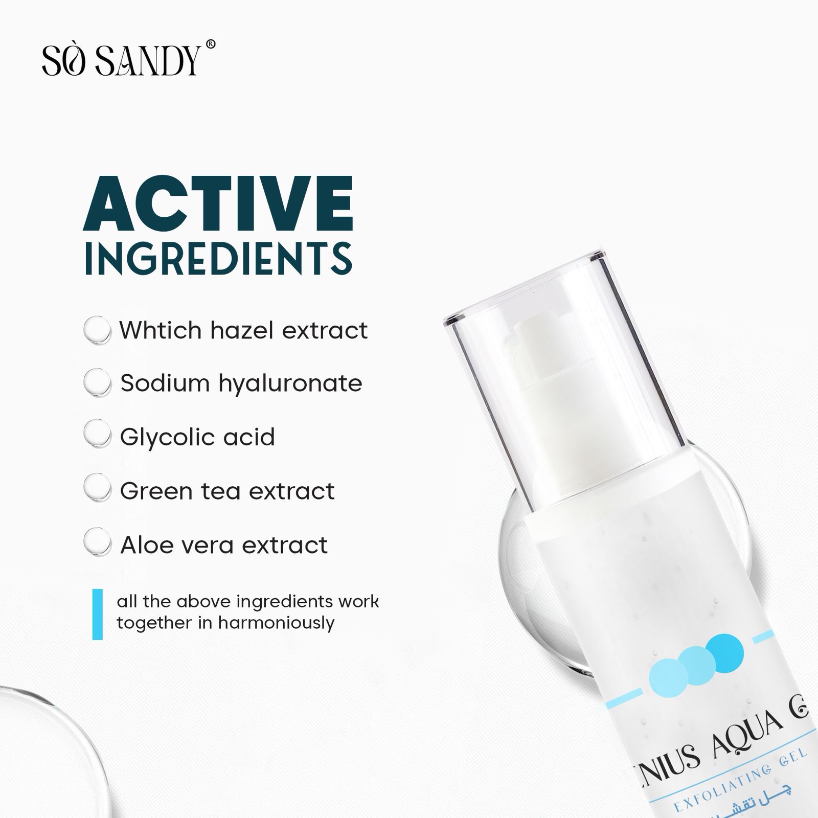 So Sandy Genius Aqua Gel