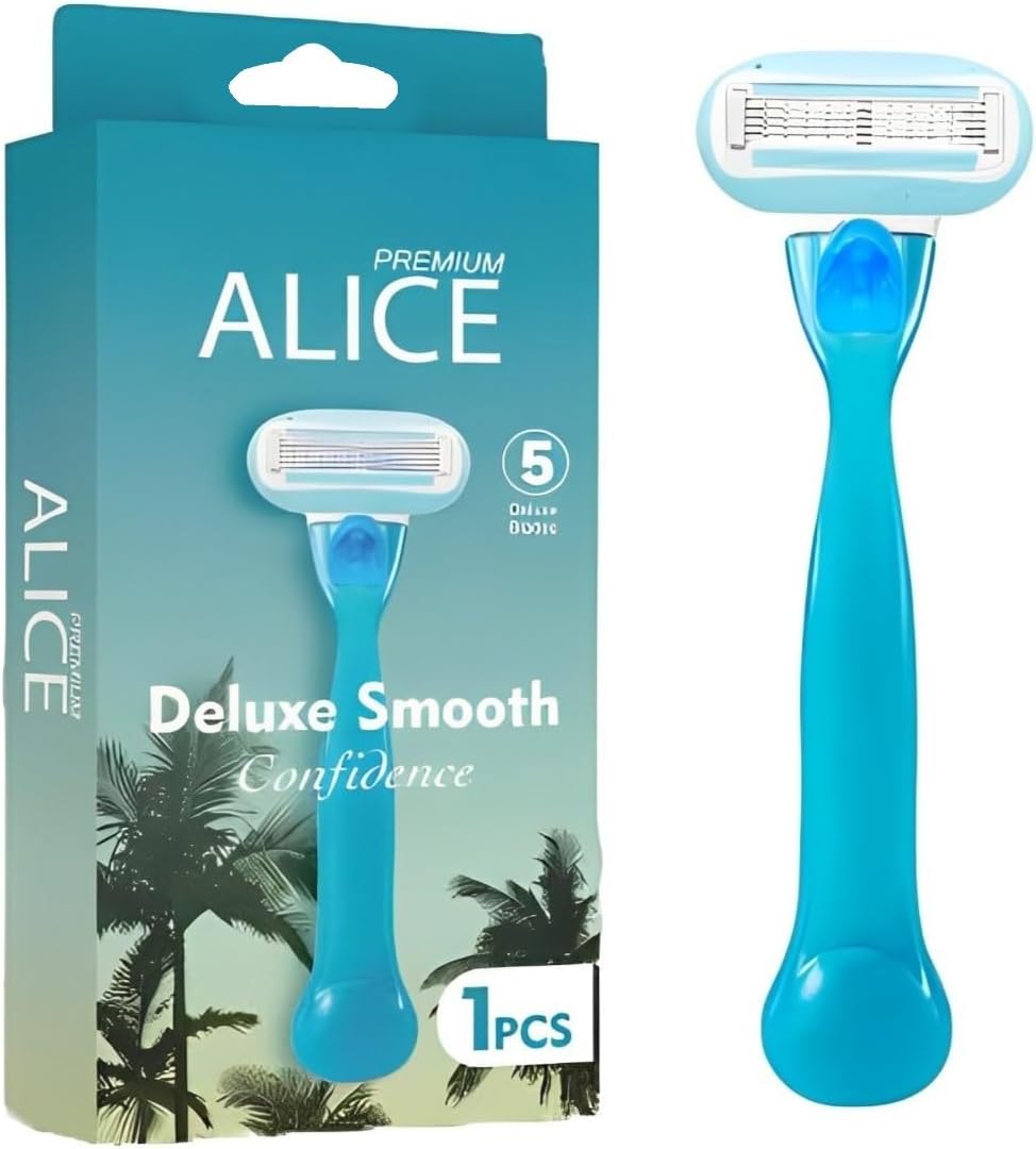 اليس ماكينه حلاقه نسائي كونفيدنس 5 غيار سماوي