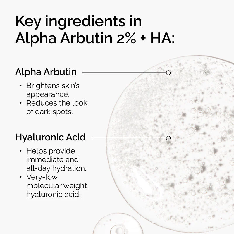 ذا اورديناري سيروم Alpha Arbutin 2% + HA