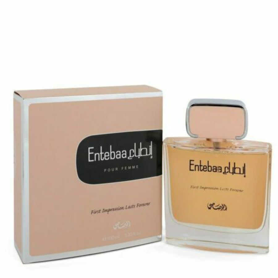 rasasi-ladies-entebaa-edp-spray-34-oz-fragrances-614514228012 عطر انطباع بيور فيمي رصاصي 100 مل