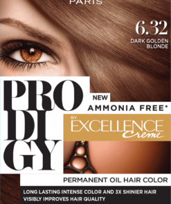 صبغة لوريال باريس برودجي - 6.32 بني ذهبي فاتح طبيعي