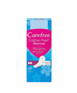 كير فري قطن فيل نورمال فوط يومية 20 فوطه غير معطرة