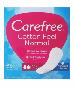 كير فري قطن فيل نورمال فوط يومية بعطر منعش 56 قطعة