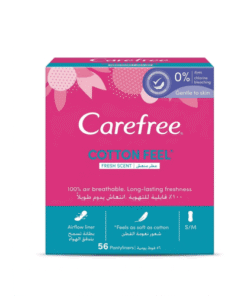 كير فري قطن فيل فوط يومية بعطر منعش 56 قطعة