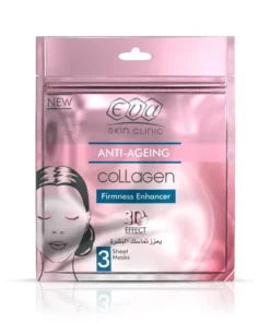 ايفا سكين كلينيك شيت ماسك بالكولاجين (3 أقنعة ورقية)