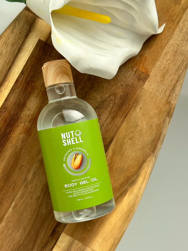 زيت جل للجسم بالفستق والماغنوليا 2