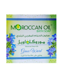 Alternative view of موركان اويل صابون حمام مغربى + ليفه بخلاصه ماء الورد 250 مل
