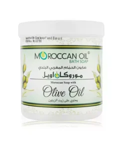 موركان اويل صابون حمام مغربى + ليفه بزيت الزيتون 250 مل